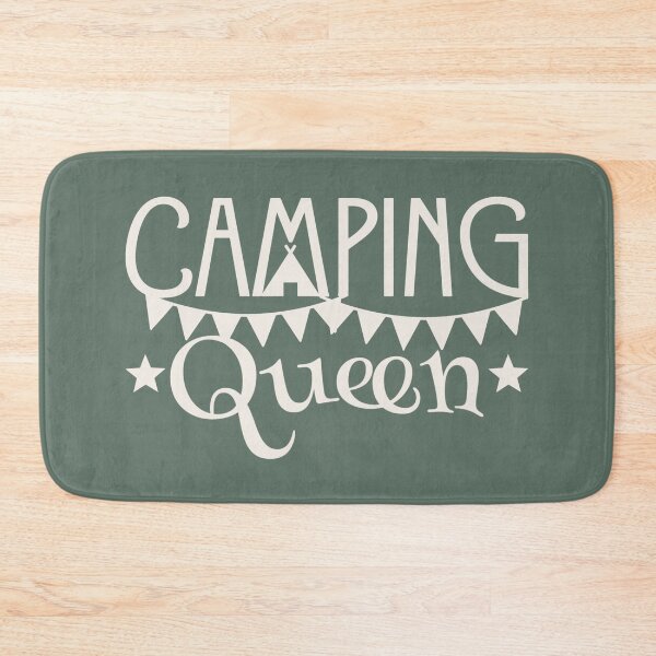 Item preview, Diseño de camping divertido Camping Queen designed and sold by TrulyEpoque.