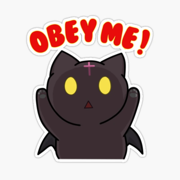 Anime Cat Icons, Anime Neko Emote Pack Sticker for Sale by BBMarioni