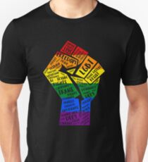 Camiseta unisex Marcha Nacional del Orgullo Puño