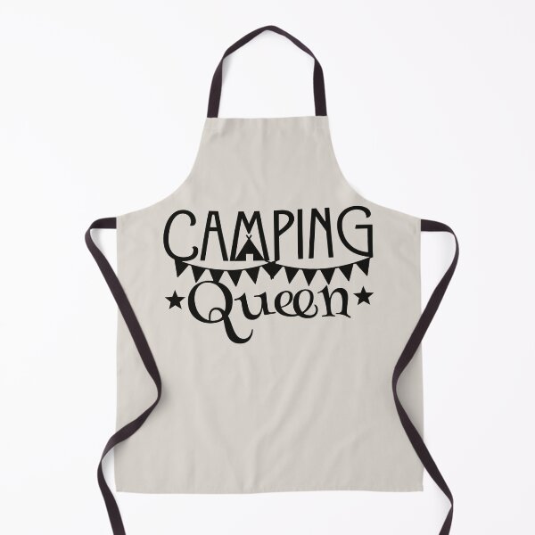 Item preview, Camping Queen Fun Camping Black Text Design designed and sold by TrulyEpoque.