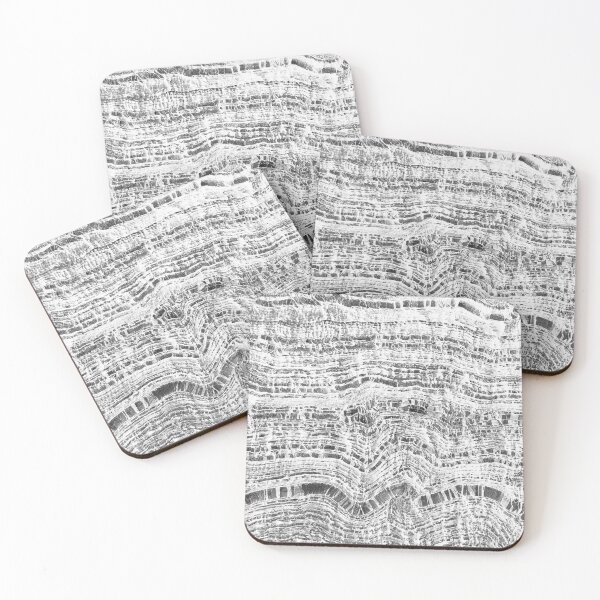 Item preview, Mineral Texture - Black & White designed and sold by SilverPegasus.