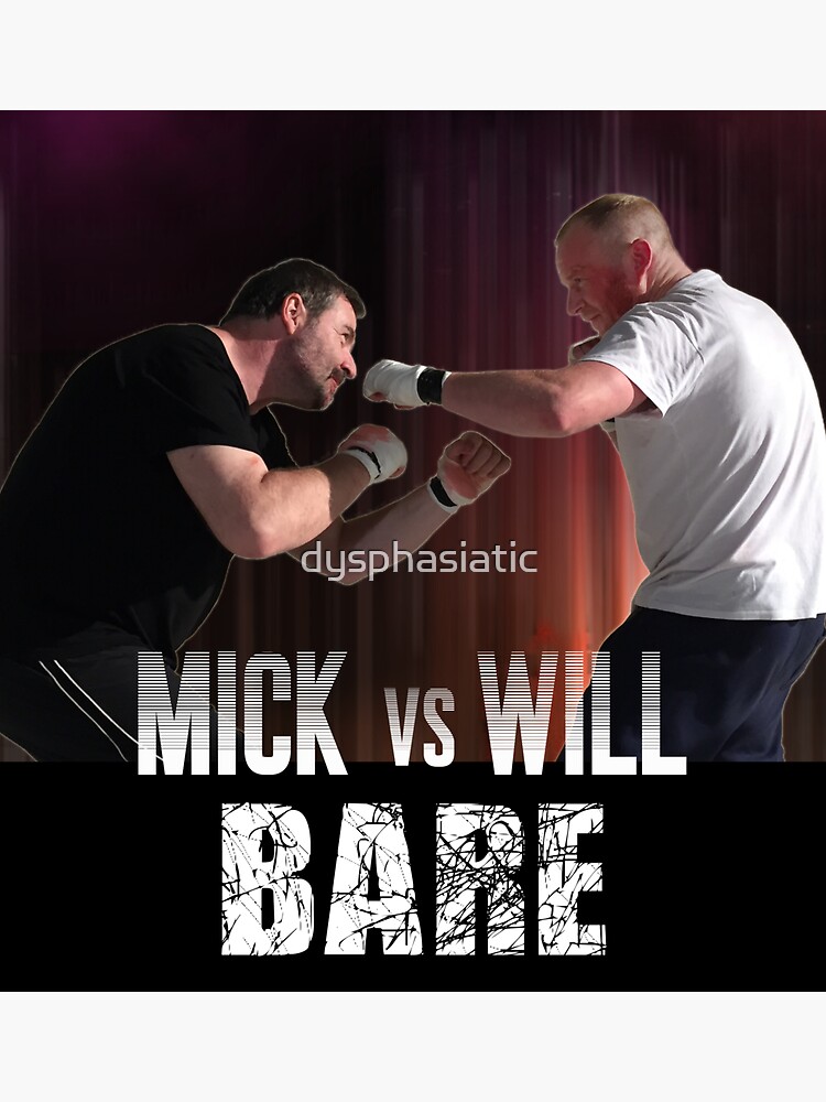 Bare: Mick vs Will by dysphasiatic