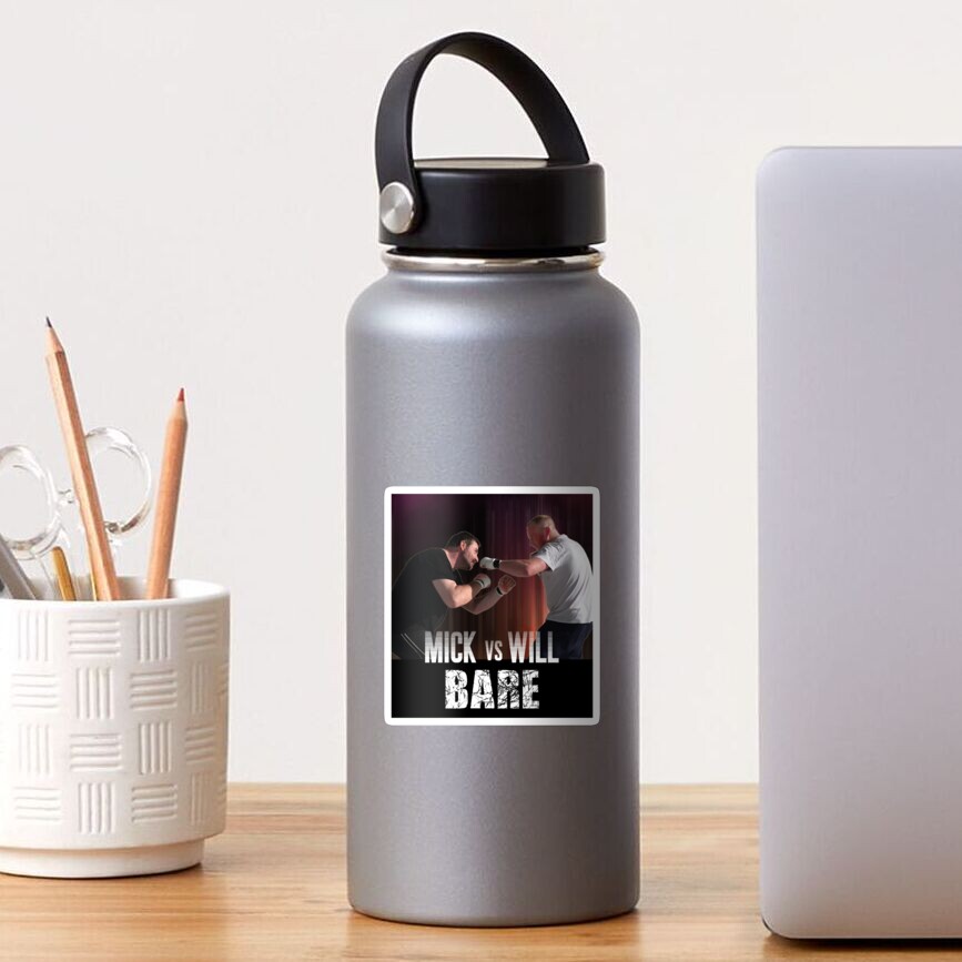 Bare: Mick vs Will Sticker