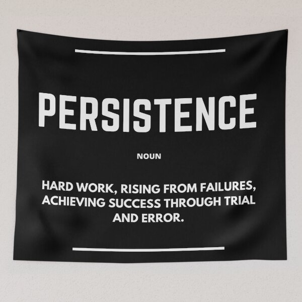 Item preview, Persistence  designed and sold by KingsManKind.