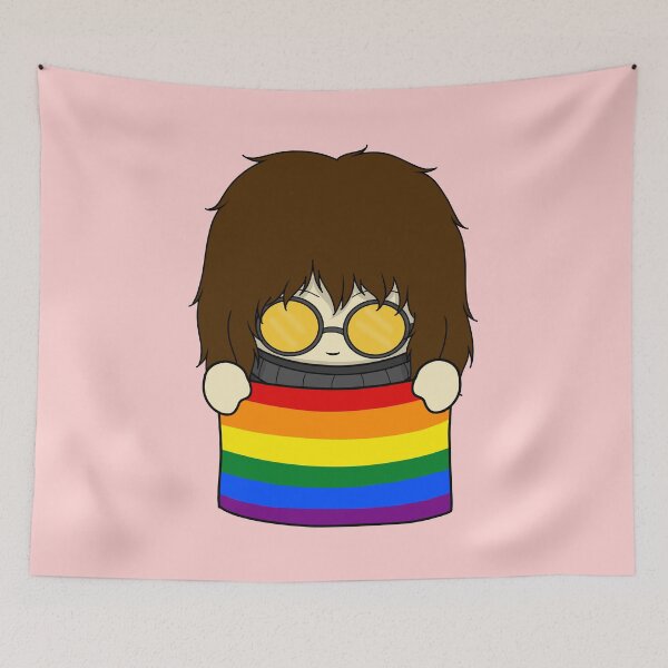 Item preview, creepypasta pride chibi ticci toby designed and sold by EveryCuteThings.