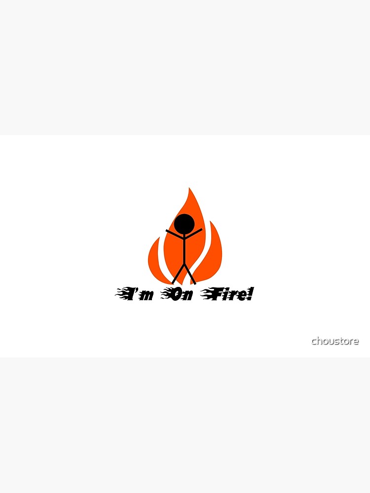 Thumbnail 4 of 4, Coffee Mug, i'm on fire designed and sold by choustore.