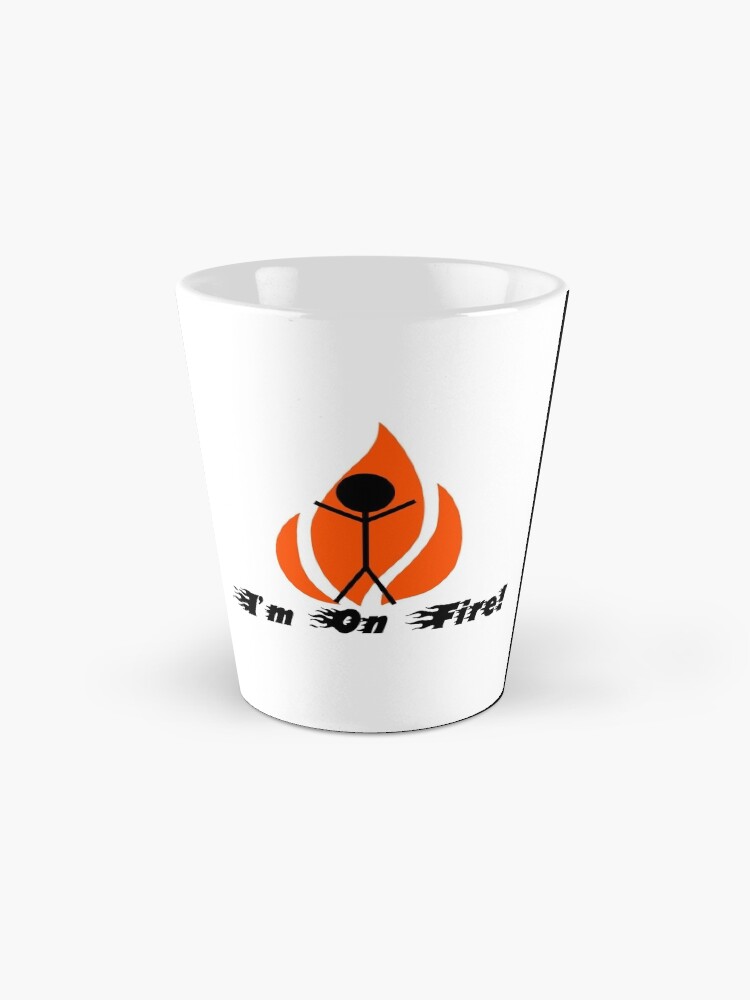 Thumbnail 2 of 4, Coffee Mug, i'm on fire designed and sold by choustore.
