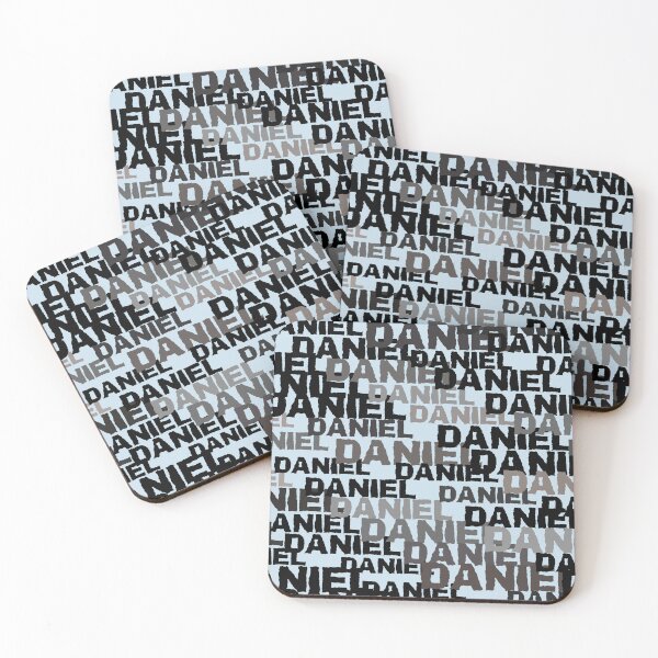 Item preview, Custom Name Gift for Daniel - Custom Pattern Light Blue designed and sold by analogsandpixel.