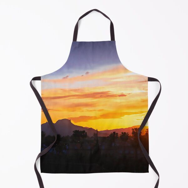Item preview, Denia Spain Sunset with Palm Trees and Amazing Colourful Clouds designed and sold by acceleratorhams.