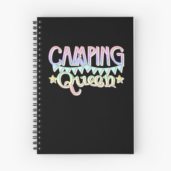 Item preview, Pastel Rainbow Camping Queen Fun Camping Light Shadow Design designed and sold by TrulyEpoque.