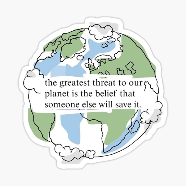 Item preview, Save Our Planet designed and sold by Ayasatorouy.