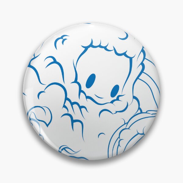 Item preview, Cute Earth Protector Character (Blue) designed and sold by FuRanKuStudio.