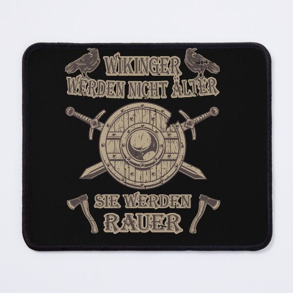 Item preview, Vikings don't get older but rougher birthday designed and sold by Shirt-Designs.