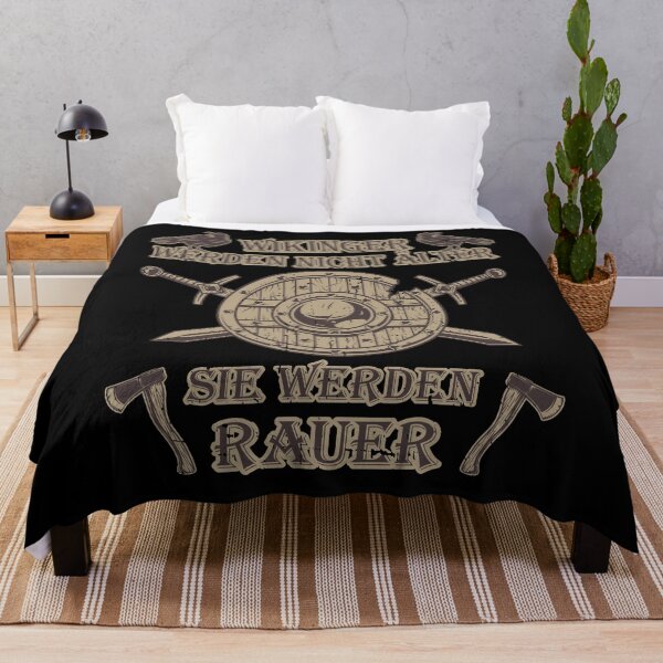 Item preview, Vikings don't get older but rougher birthday designed and sold by Shirt-Designs.