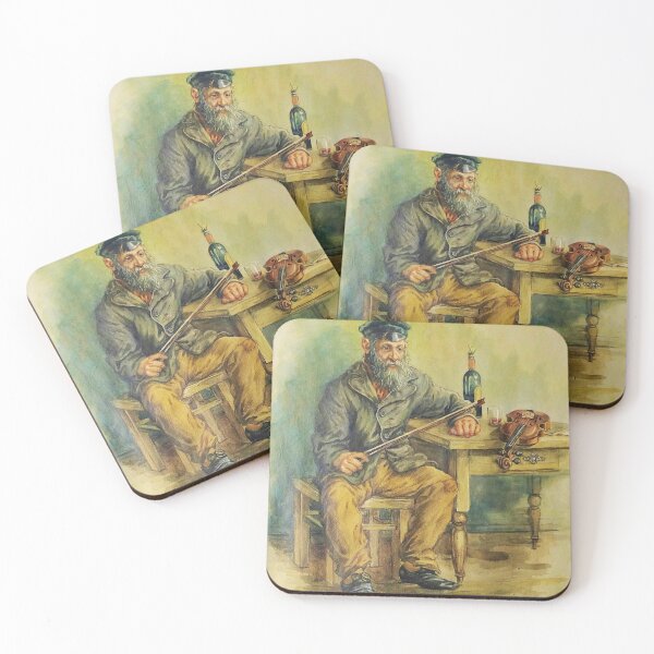 Item preview, The old fiddler - Egorovich Makovsky designed and sold by Vintage Designs +.
