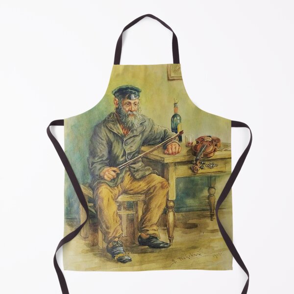 Item preview, The old fiddler - Egorovich Makovsky designed and sold by Vintage Designs +.