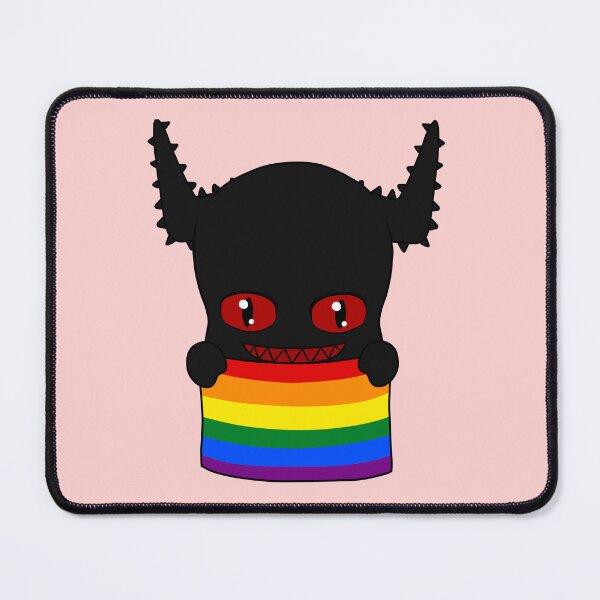 Item preview, creepypasta pride chibi zalgo designed and sold by EveryCuteThings.