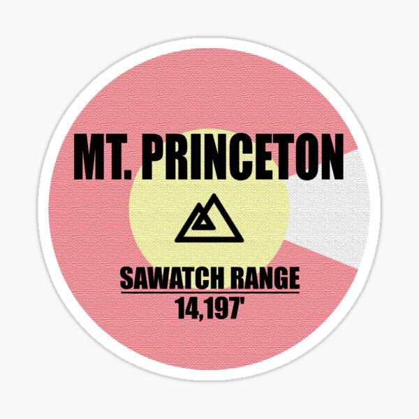 Mt. Princeton Sticker