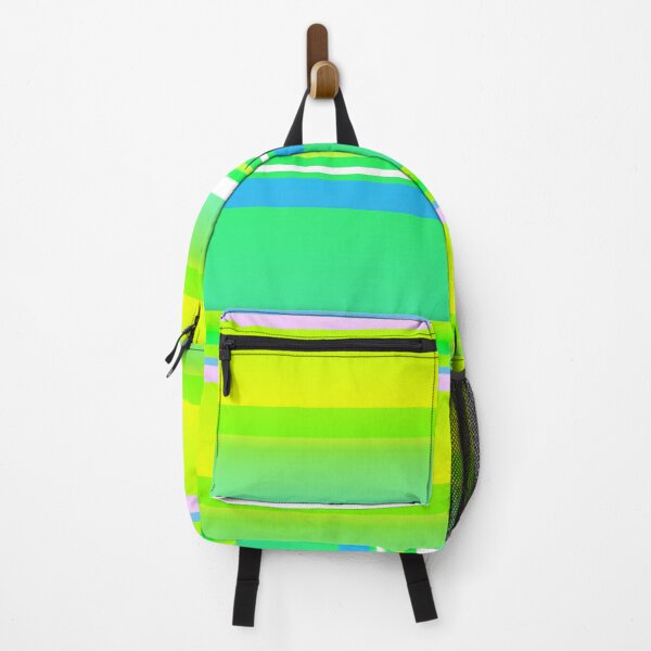 Item preview, Green yellow blue striped | Green yellow blue horizontal stripes designed and sold by lausn.