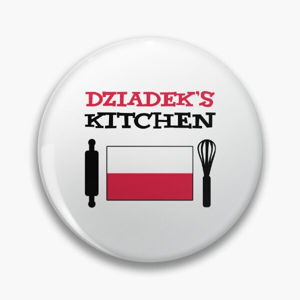 Item preview, Dziadek's Kitchen Featuring Polish Flag designed and sold by jaycartoonist.
