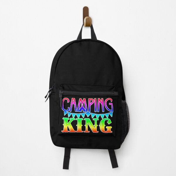 Item preview, Rainbow Camping King Fun Camping Light Outline Style designed and sold by TrulyEpoque.