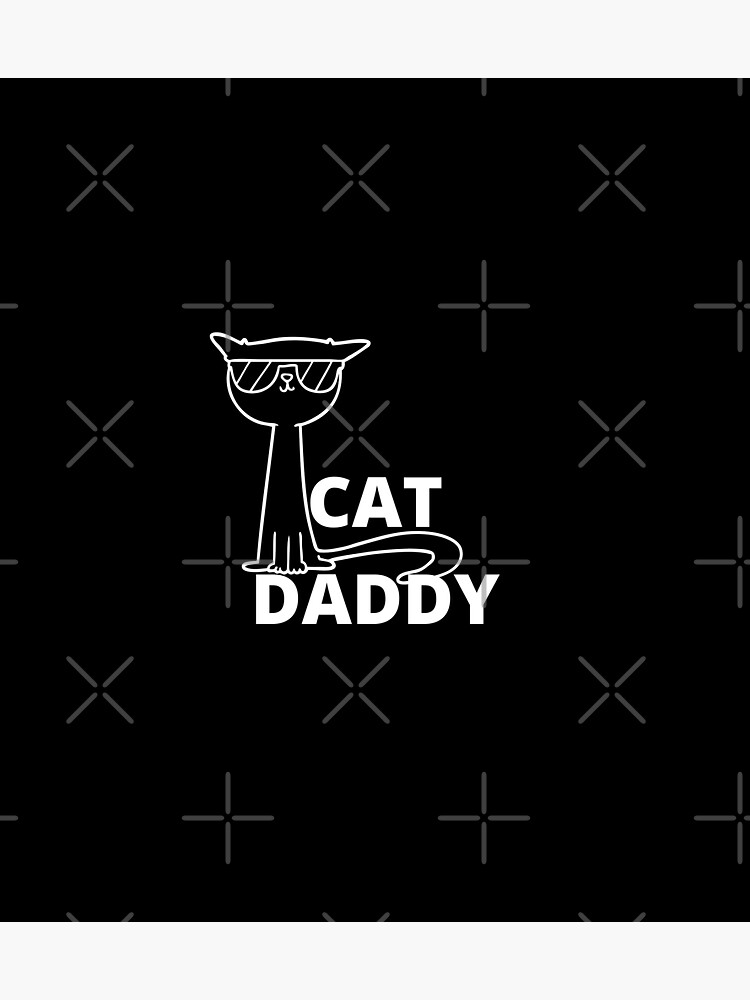 Cat Daddy Novelty Fathers Day T Cat Lover Funny Cat Dad T Kitty Dad Present 7690