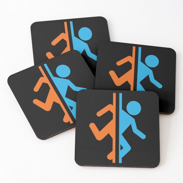 Item preview, Red and orange human , Portal 2 Sticker Decal Video game Classic  designed and sold by corvansearls.
