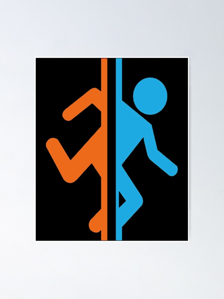 2x) Portal 2 Adesivo Decalcomania Mobile Telefono