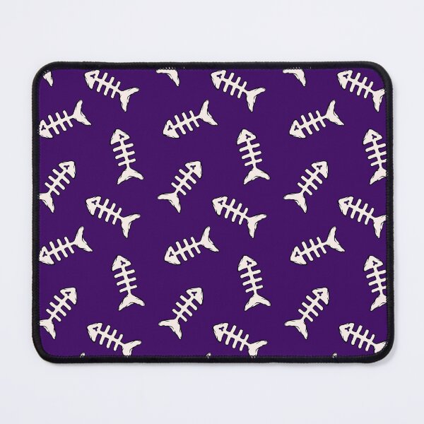 Item preview, Fish Scrape Pattern (Purple) designed and sold by SoulArtLove.