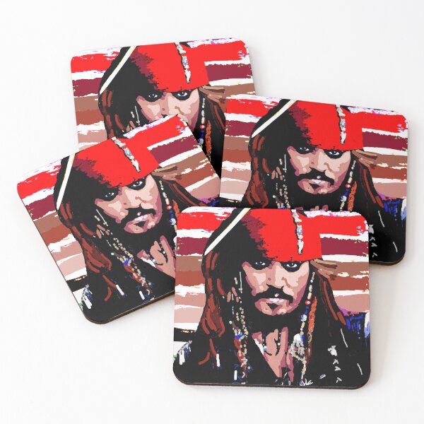 Item preview, johnny Depp stripes GOSH designed and sold by Lost Waters of Enceladus.