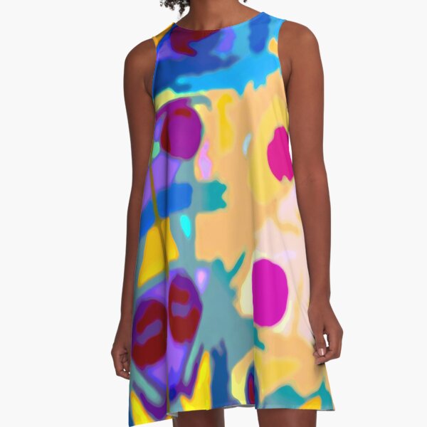 WALL PAPER A-Line Dress