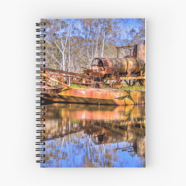 Item preview, The Rusting Dredging Boat at Maldon, Victoria designed and sold by Steven Jodoin.