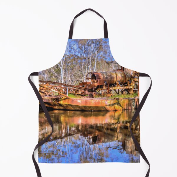 Item preview, The Rusting Dredging Boat at Maldon, Victoria designed and sold by Steven Jodoin.