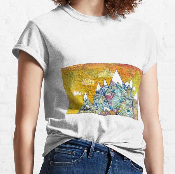 Maps and Mountains Classic T-Shirt