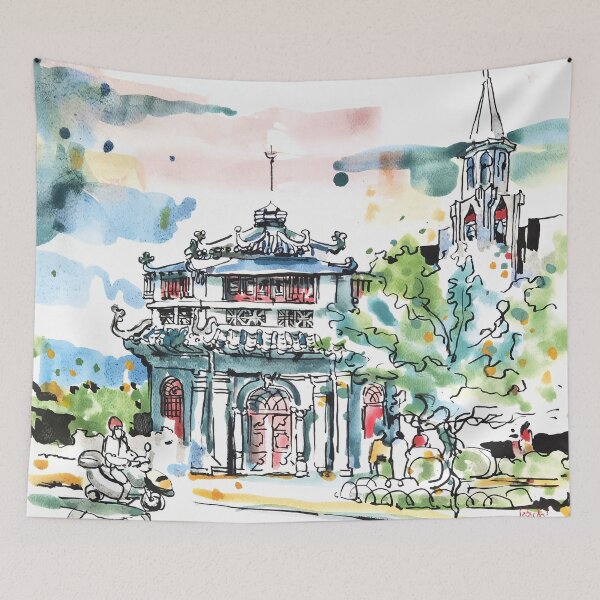 Item preview, Octagonal Pavilion Library in Macau designed and sold by Arkneer.