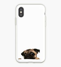 PEEK A PUG iPhone Case