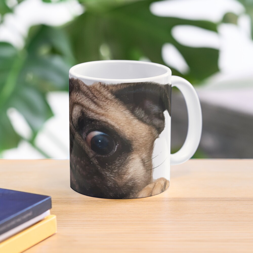 PEEK A PUG Coffee Mug