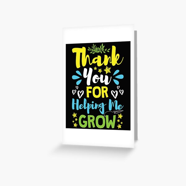 Grow Greeting Cards for Sale