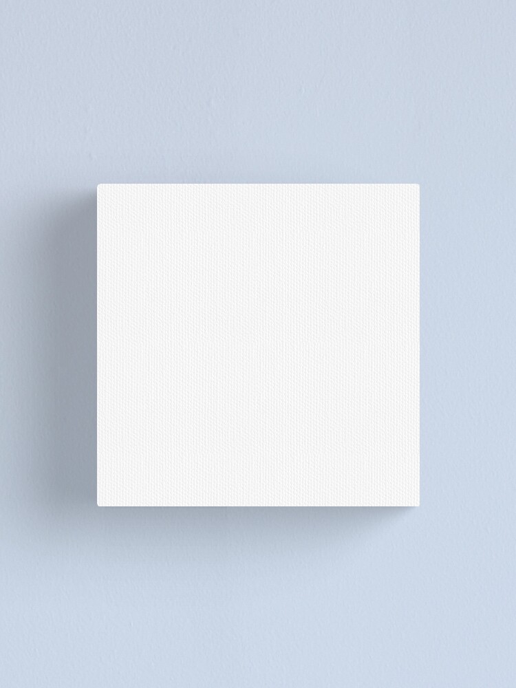 pure white Canvas Print