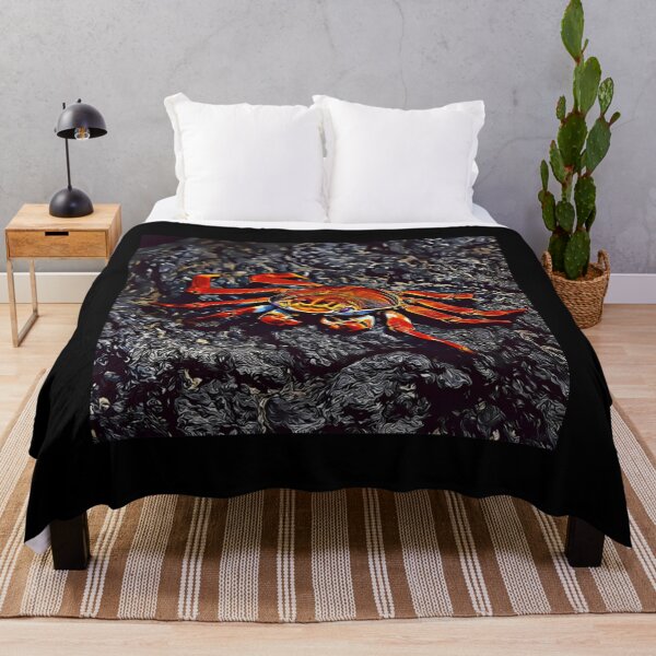 Item preview, Red Crab on Black Rock Classic  designed and sold by corvansearls.