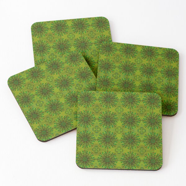 Item preview, Mandala Green Summer Allover Design  designed and sold by Cedarrue.