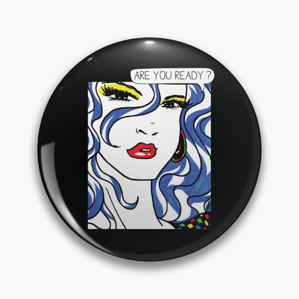 Item preview, Pop Art Are You Ready Tank Top designed and sold by saurelmosert.