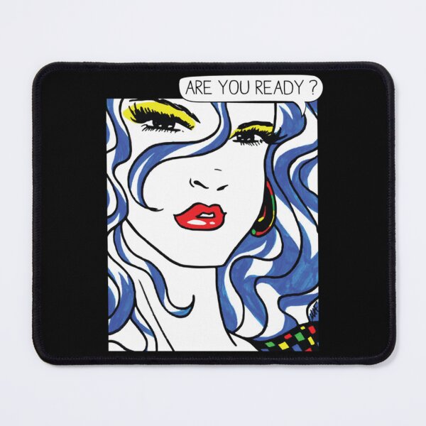 Item preview, Pop Art Are You Ready Tank Top designed and sold by saurelmosert.