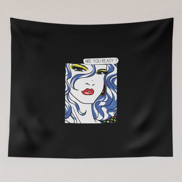 Item preview, Pop Art Are You Ready Tank Top designed and sold by saurelmosert.