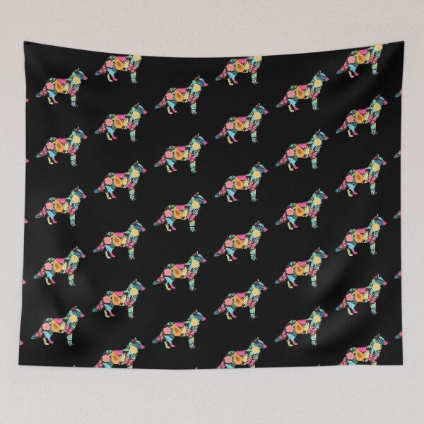 Item preview, Flower Wolf Colorful designed and sold by Parag's Travel Shop.