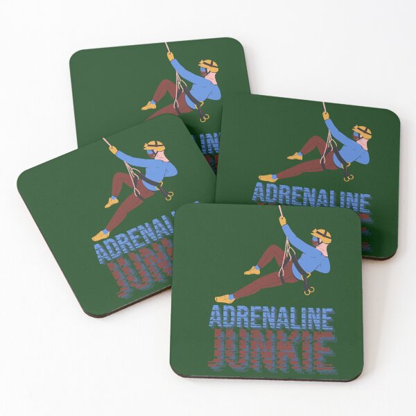Item preview, Adrenaline Junkie Rock Climbing designed and sold by PapitosPlace.