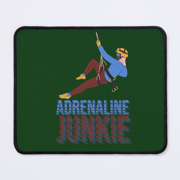 Item preview, Adrenaline Junkie Rock Climbing designed and sold by PapitosPlace.