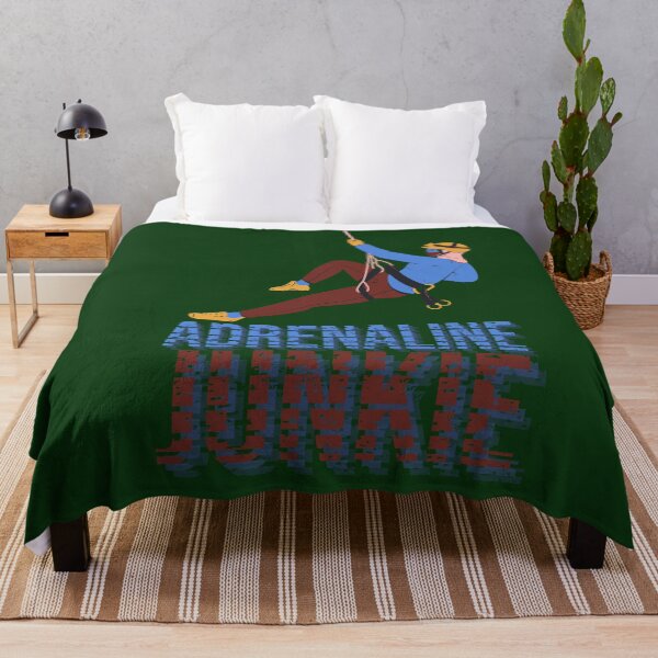 Item preview, Adrenaline Junkie Rock Climbing designed and sold by PapitosPlace.