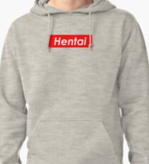 Hentai Classic Box Logo Pullover Hoodie