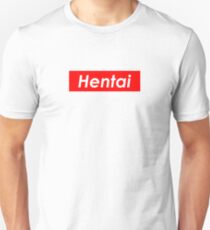 Hentai Classic Box Logo Unisex T-Shirt